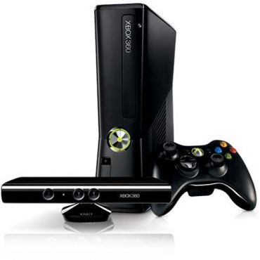 Xbox 360 4gb + Kinect + jogo Kinect Adventures